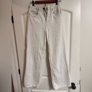 Cotton On Off-White Straight Leg Women's Jeans